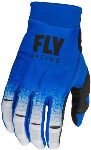 Rukavice EVOLUTION DST, FLY RACING - USA 2023 (modrá/šedá)
