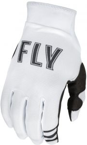 Rukavice PRO LITE, FLY RACING - USA 2023 (biela)