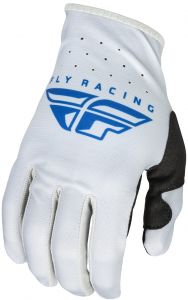 Rukavice LITE, FLY RACING - USA 2023 (šedá/modrá)