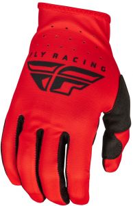 Rukavice LITE, FLY RACING - USA 2023 (červená/čierna)
