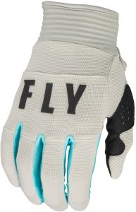 rukavice F-16, FLY RACING - USA 2023 (šedá/modrá)