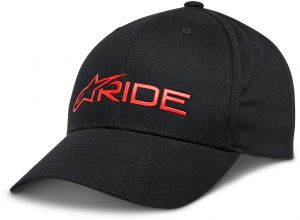 šiltovka RIDE 3.0, ALPINESTARS (čierna/červená)