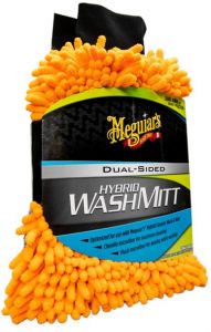 Meguiar s Hybrid Wash Mitt - hybridné umývacie rukavice z mikrovlákna