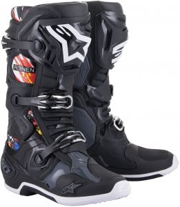 topánky TECH 10 2023 edícia RENEN, ALPINESTARS (čierna/šedá/biela/multicolor)