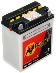 Batéria 12V, YB12AL-A2, 12Ah, 170A, BANNER Bike Bull 134x80x160