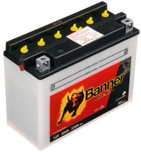 Batéria 12V, Y50-N18 l-A, 20Ah, 220A, BANNER Bike Bull 205x90x162